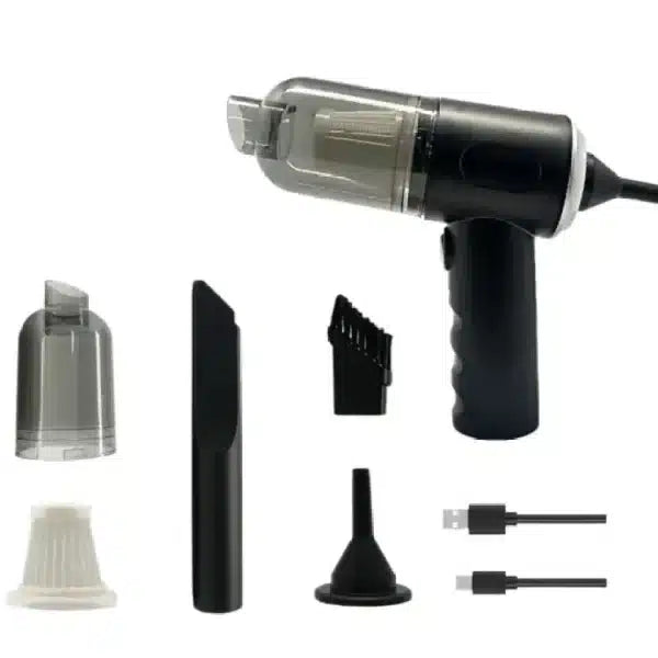 3-in-1 Mini Vacuum Cleaner – Wireless, Portable & Powerful Dust Blower for Home, Car & Office