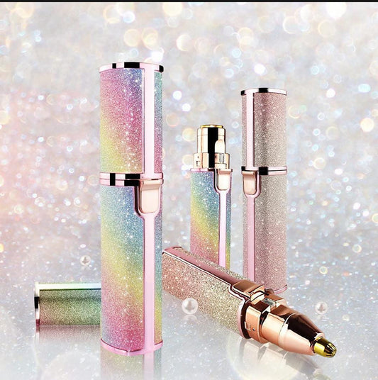 Luxury Glitter Electric Eyebrow Trimmer for Women